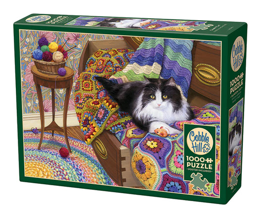 Cobble Hill 1000 Piece - Comfy Cat