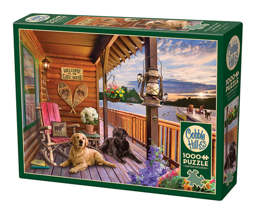Welcome to the Lake House 1000 Piece Puzzle