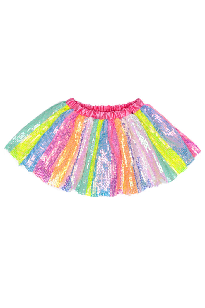 Great Pretenders Skirt - Stripy Sequins