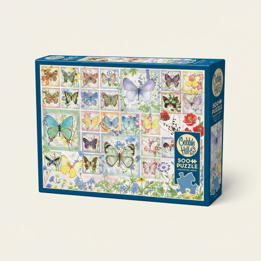 Butterfly Tiles 500 Piece Puzzle