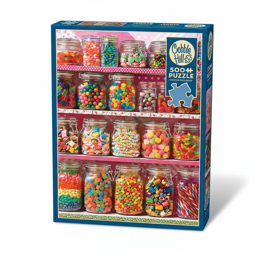 Candy Shelf 500 Piece Puzzle
