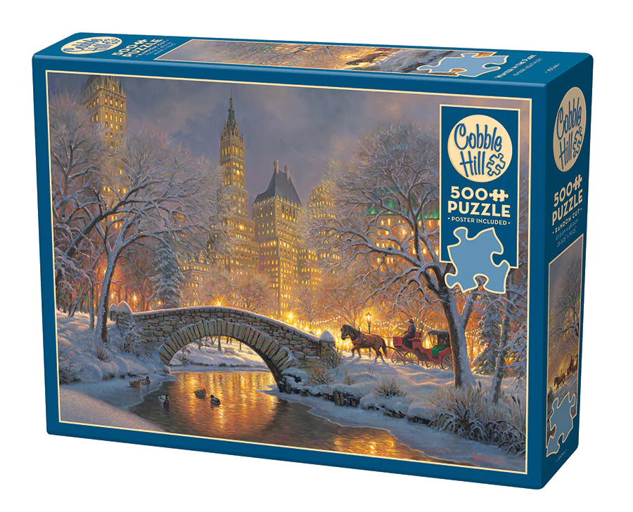 Cobble Hill 500 Piece - Winter in the Park