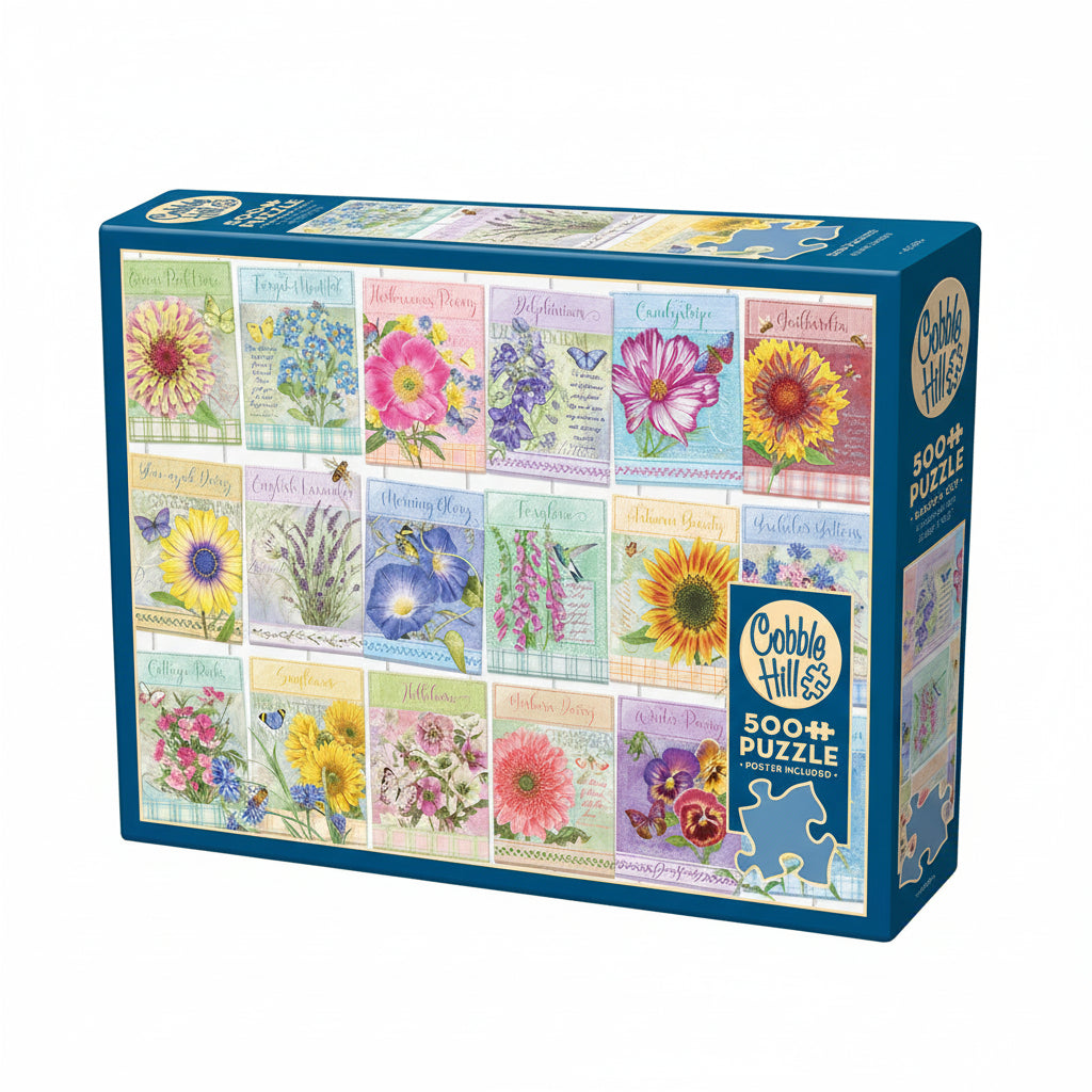 Seed Packets 500 Piece Puzzle
