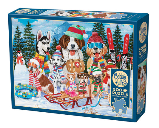 Snow Day 500 Piece Puzzle