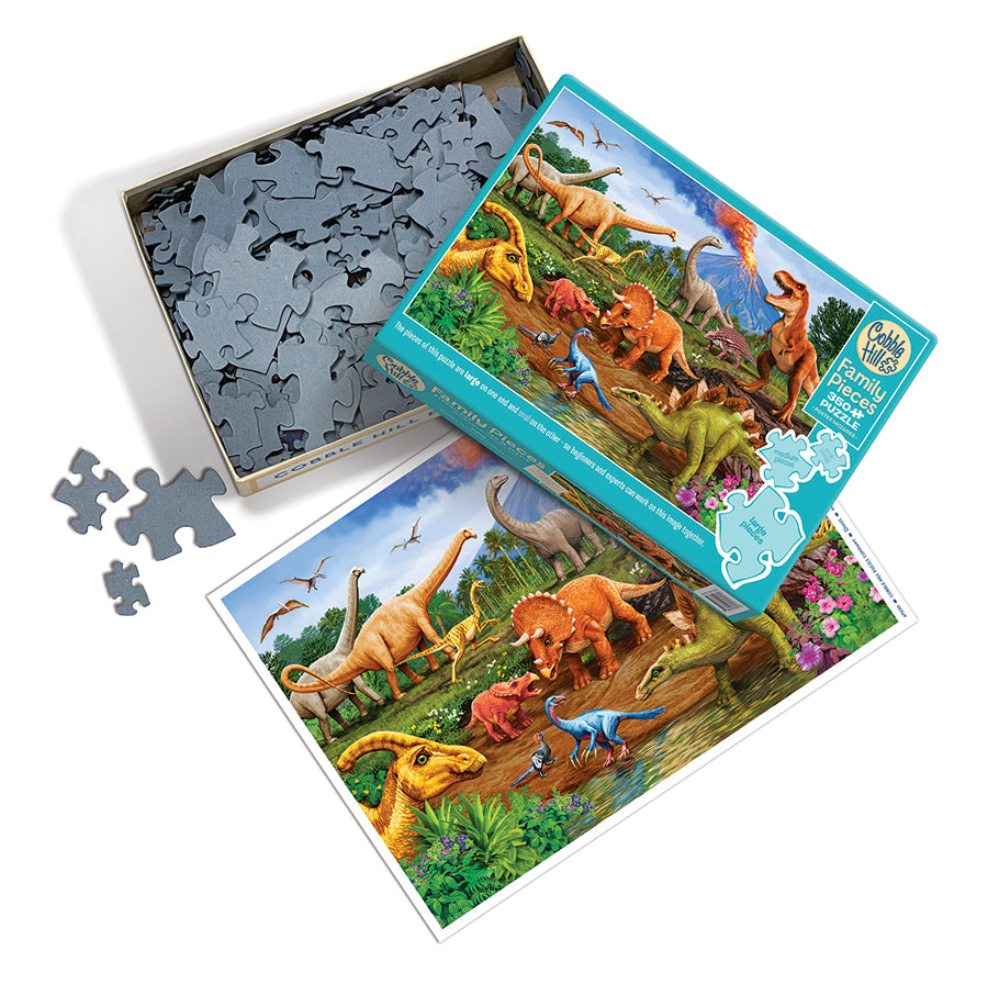 Cobble Hill 350 Piece Family Puzzle - Dinos