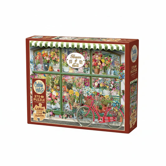 Flowers and Cacti Shop 275 Piece Puzzle