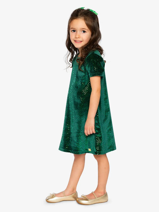 Deux par Deux Green Forest Dress
