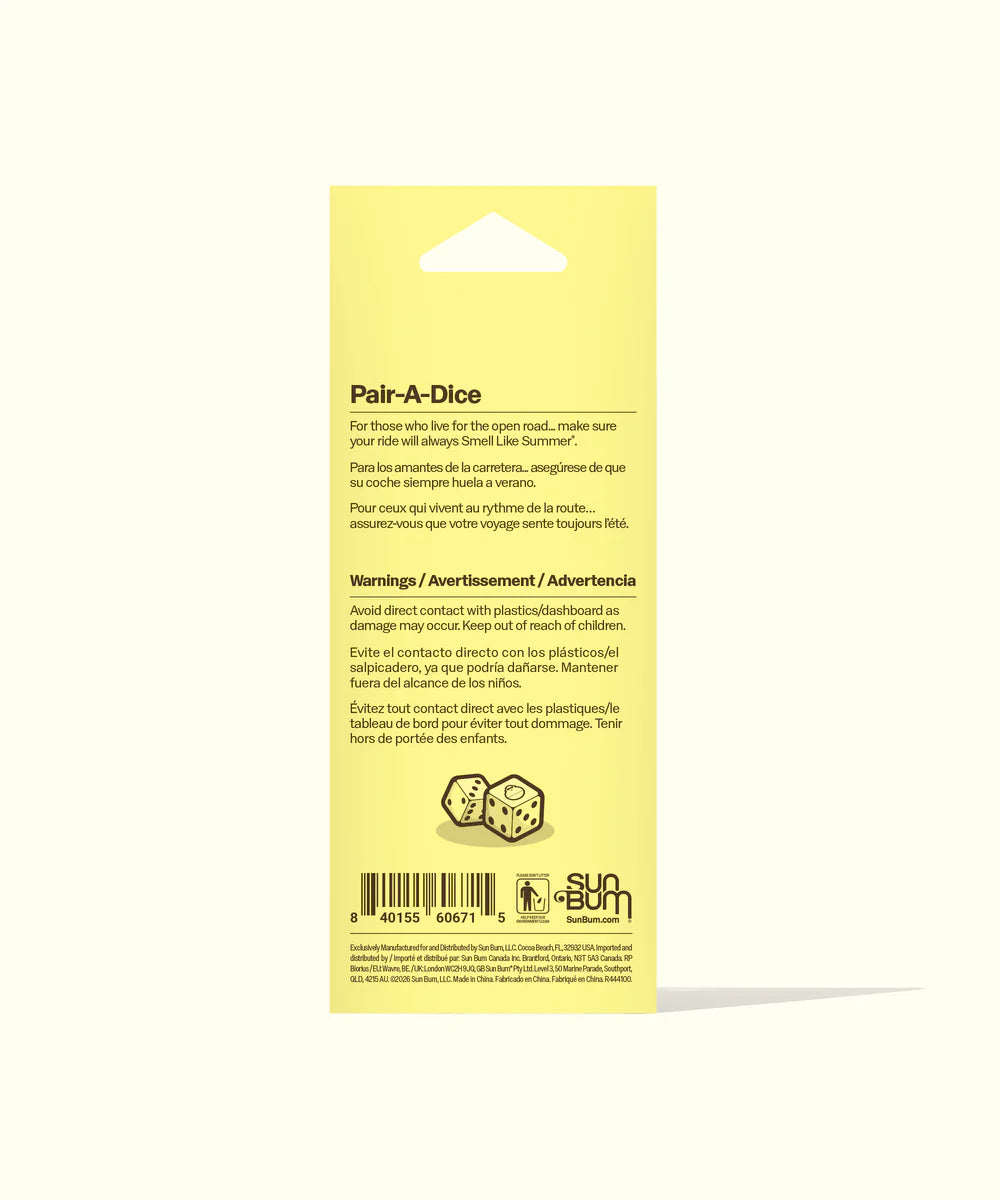 Sun Bum Par-A-Dice Air Freshener