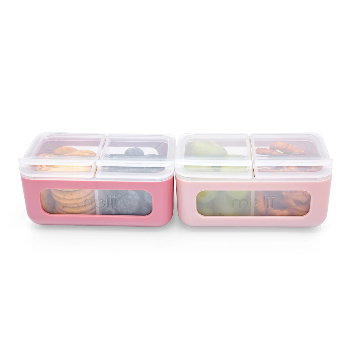 2 Compartment Nano - Berry & Blush