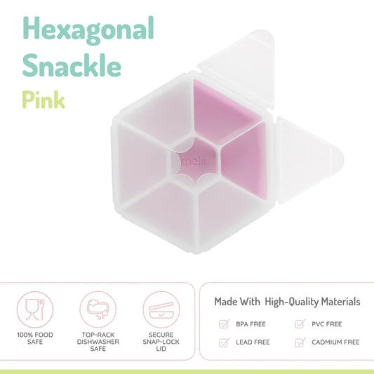 Hexagon Snackle - Pink