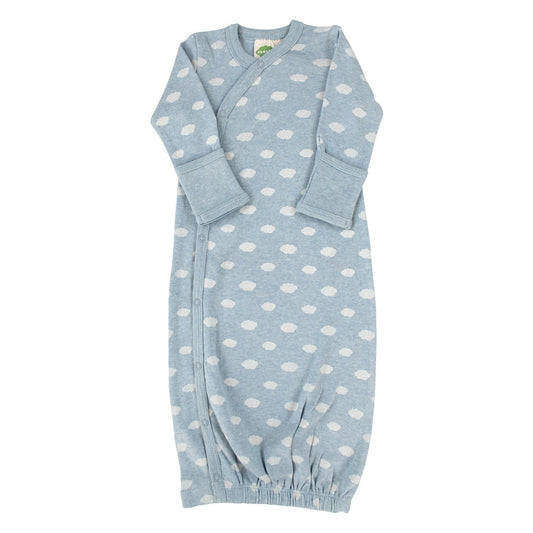 Blue Clouds Organic Cotton Gown