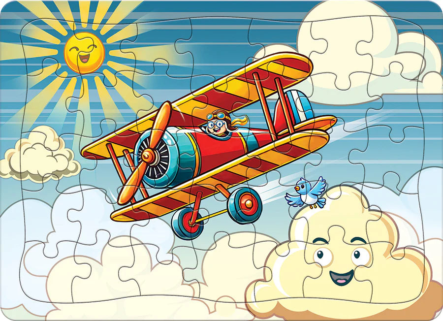 Happy Flight 35 Piece Tray Puzzle