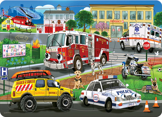 Emergency Response 35 Piece Tray Puzzle