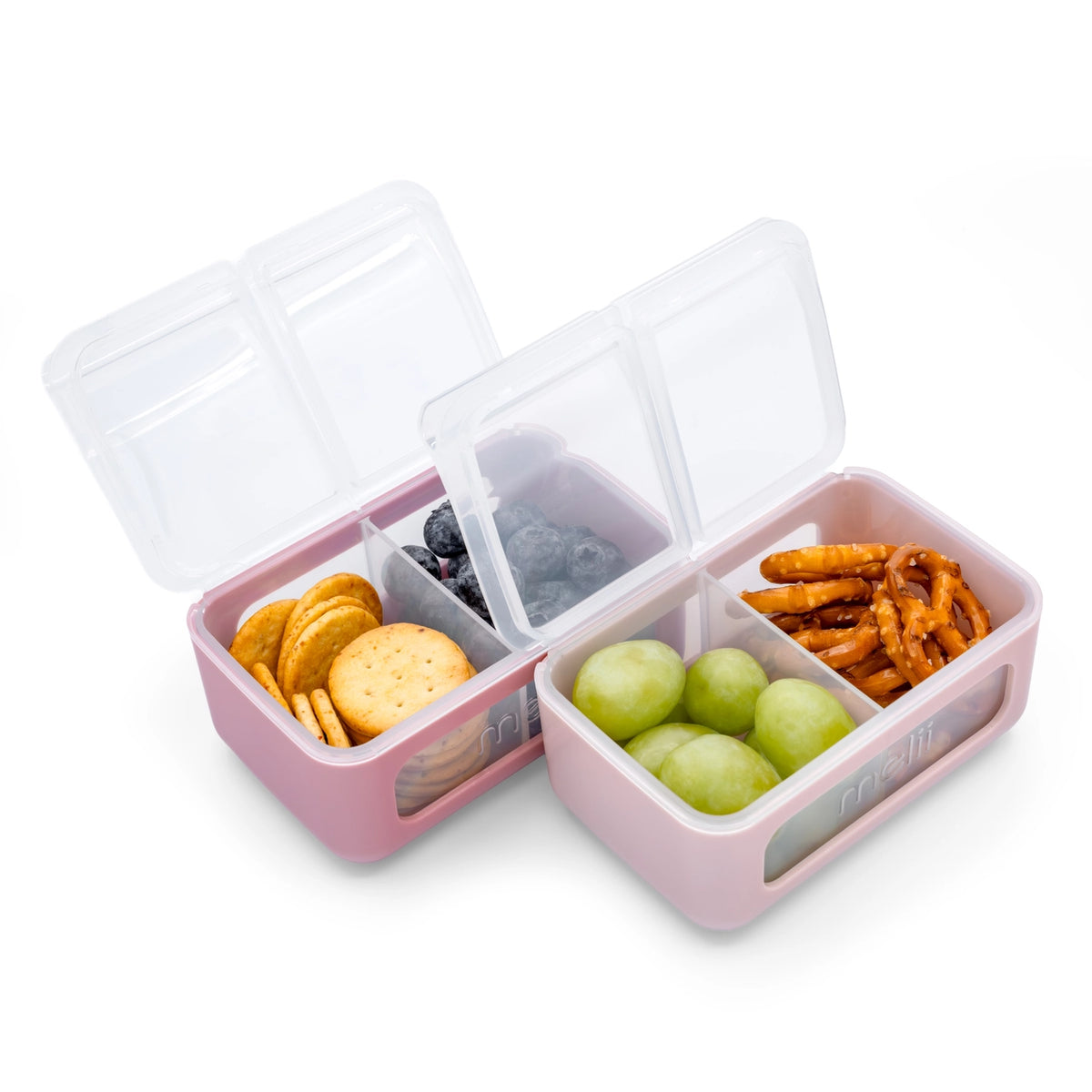 2 Compartment Nano - Berry & Blush