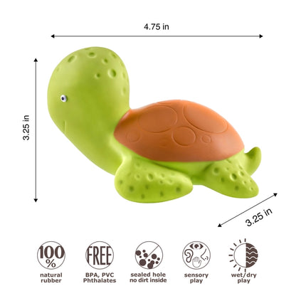 CaaOcho Mele the Sea Turtle Bath Toy