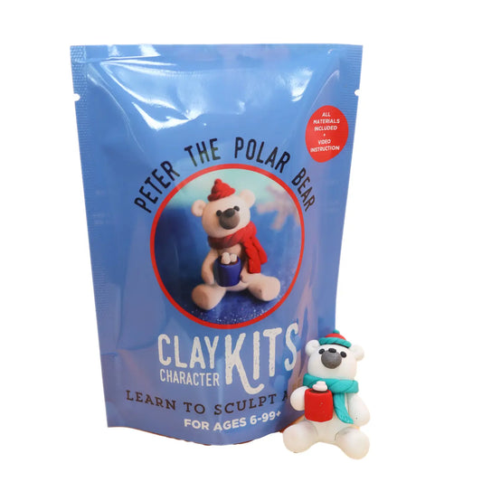 Peter the Polar Bear Clay Kit