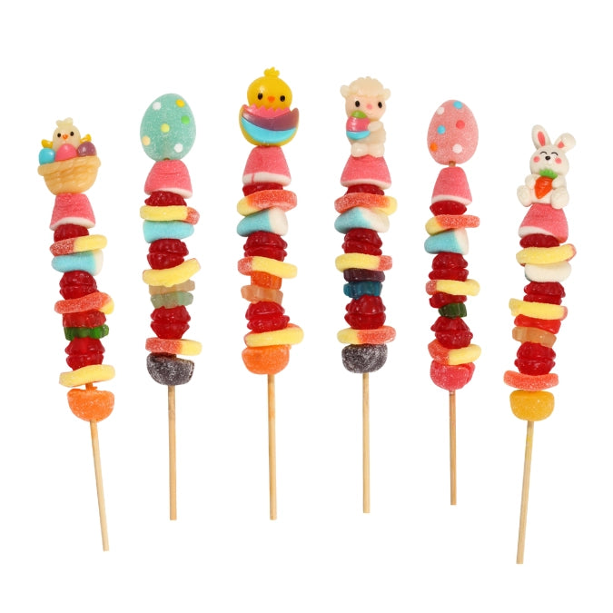 Gummy Kabobs - Easter