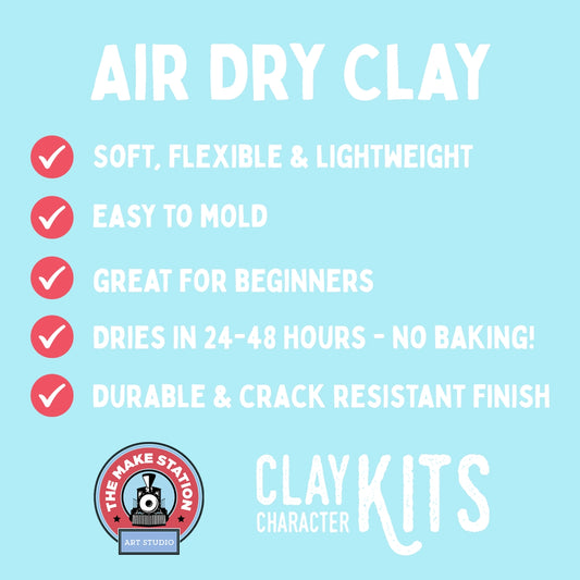 Lottie the Ladybug DIY Air Dry Clay Kit