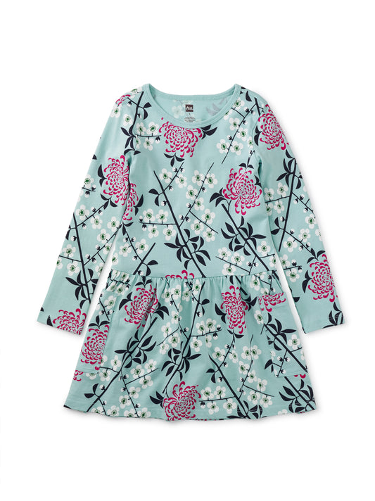 Tea Collection Dress - Branches & Blossoms