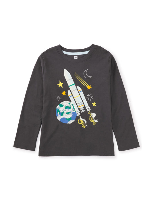 Tea Collection Graphic Tee - Glowing Rocket