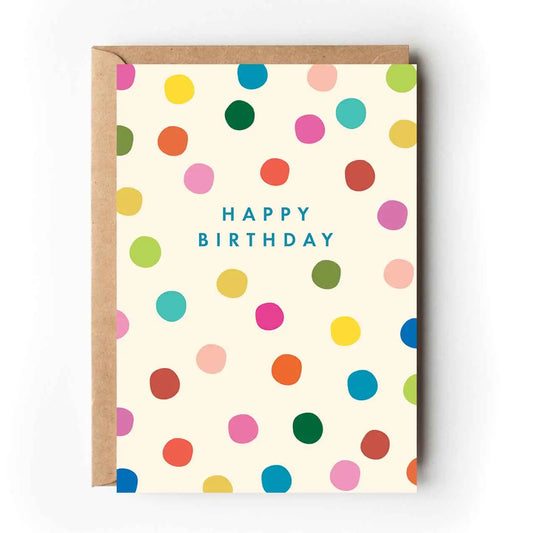 Colourful Dots Birthday