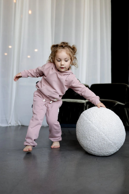 French Terry Sweatpants - Mauve