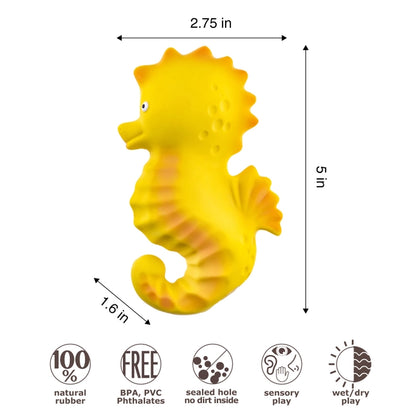 CaaOcho Nalu the Seahorse Bath Toy