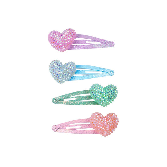 Great Pretenders Boutique Hairclips - Sparkle Heart Bobble