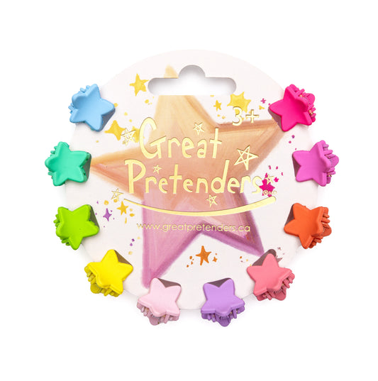 Great Pretenders Mini Hairclips - Rainbow Star