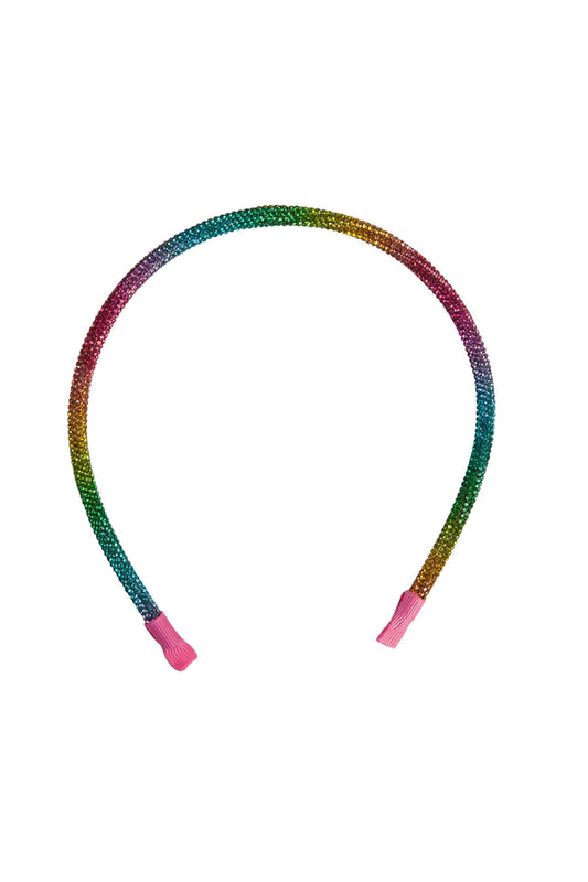 Great Pretenders Headband - Rockin Rainbow
