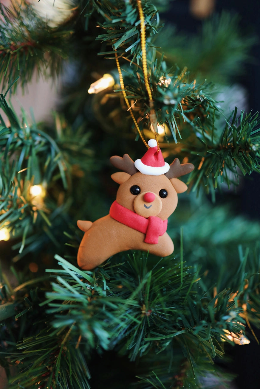 Reindeer Ornament Air Dry Clay Kit