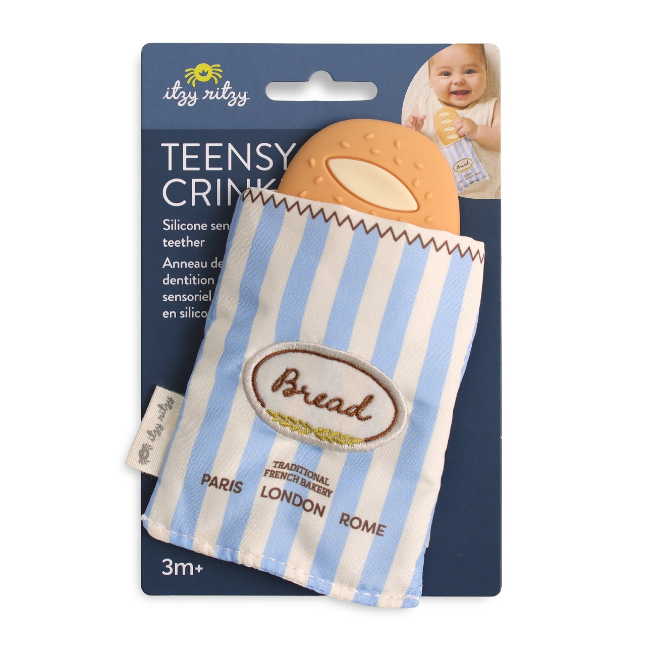 Itzy Ritzy Baguette Teensy Crinkle