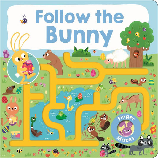 Follow the Bunny Maze Book