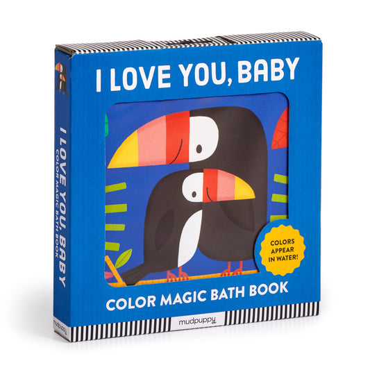 Color Magic Bath Book - I Love You Baby