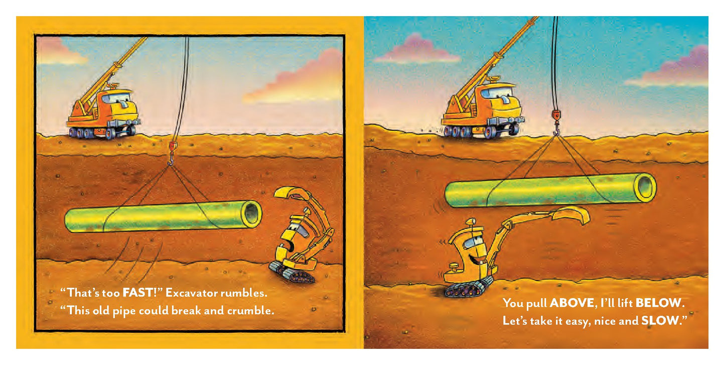 Crane Truck's Opposites