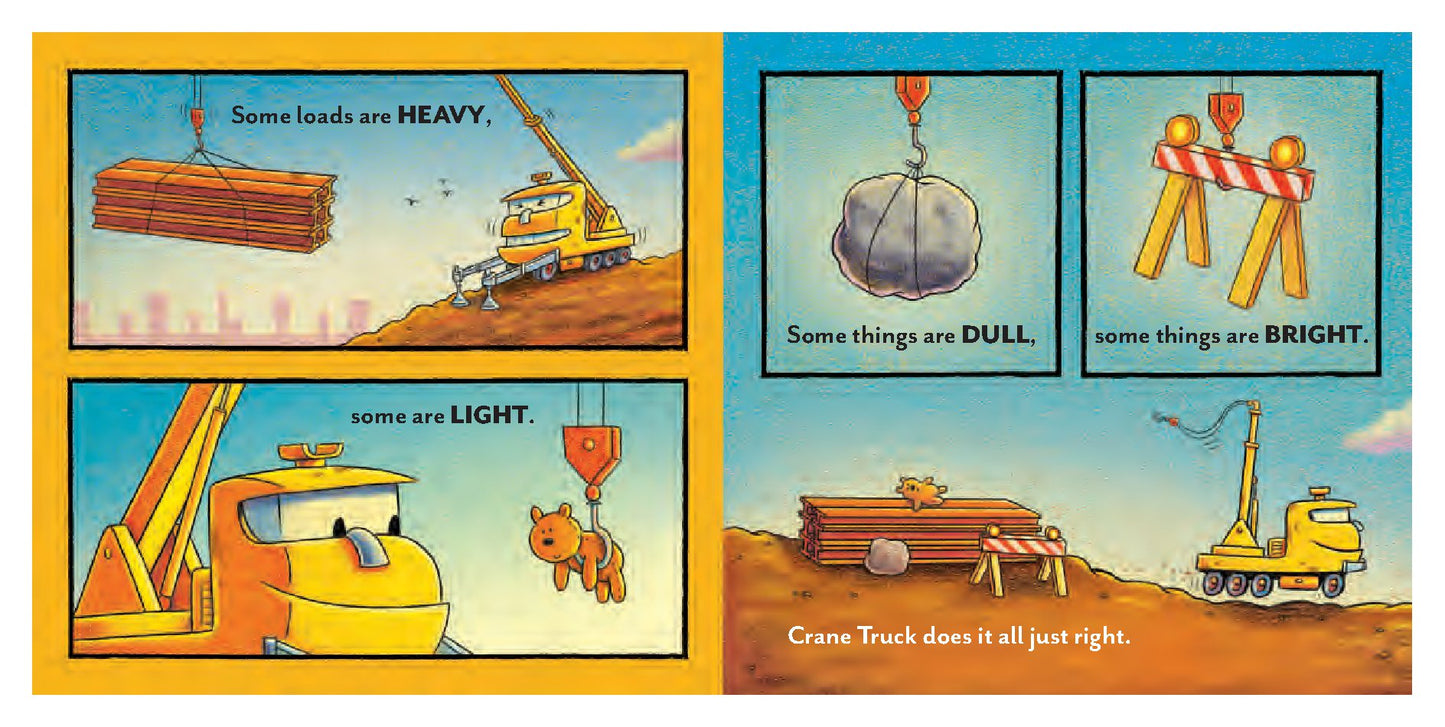 Crane Truck's Opposites