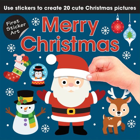 Merry Christmas First Sticker Art