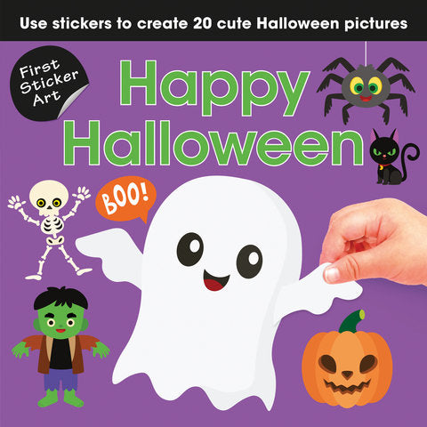 Happy Halloween First Sticker Art