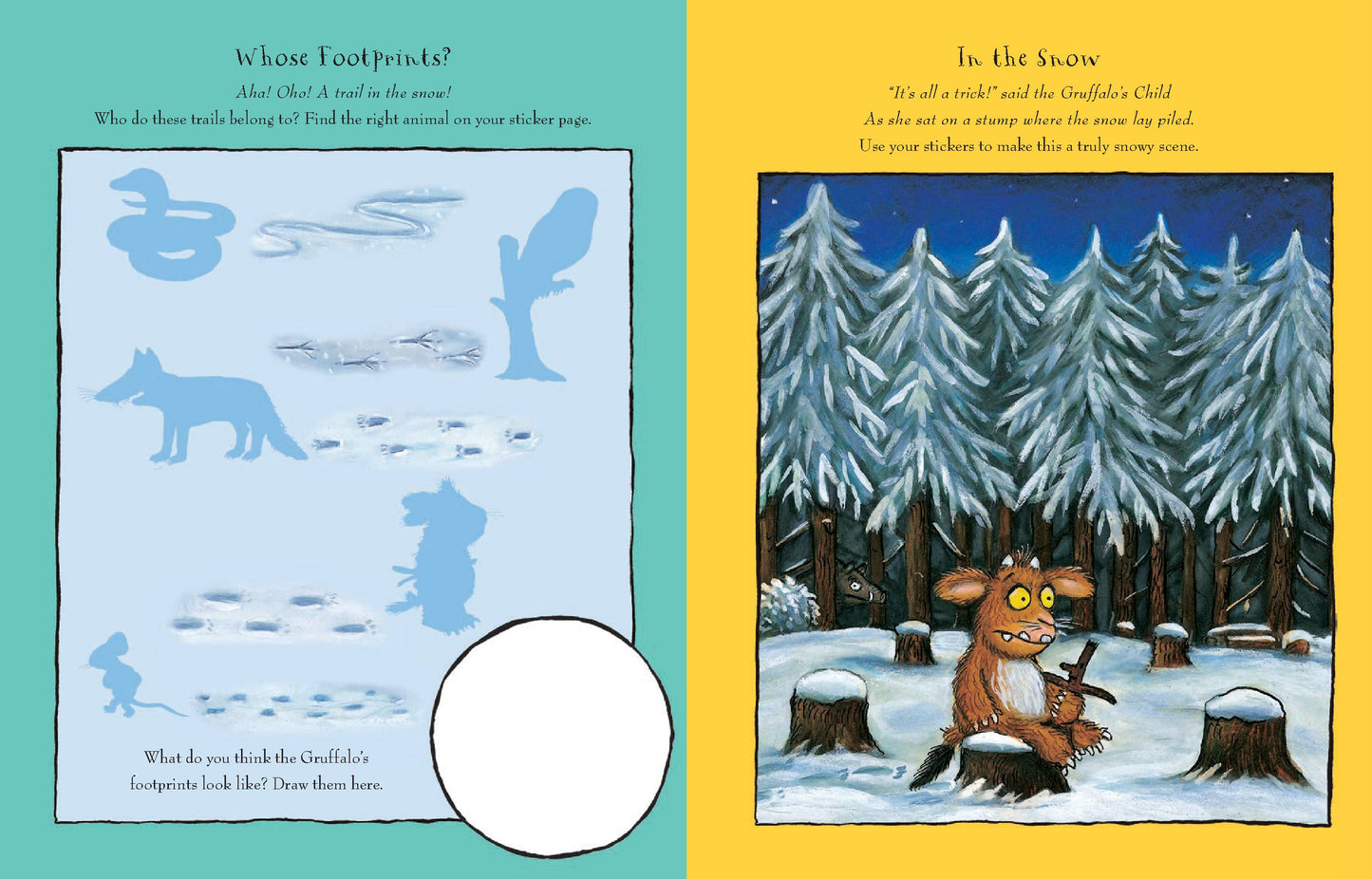 Gruffalo's Child Sticker Activity Book