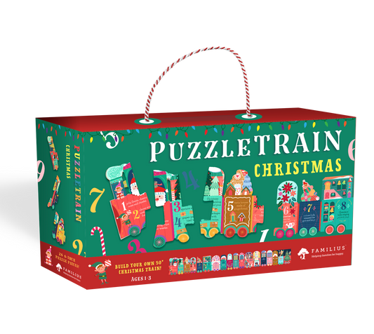 Christmas Train 26 Piece Puzzle