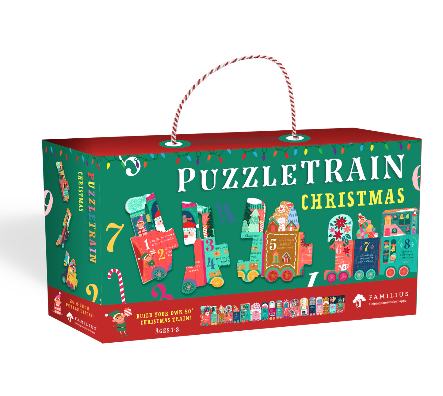 Christmas Train 26 Piece Puzzle