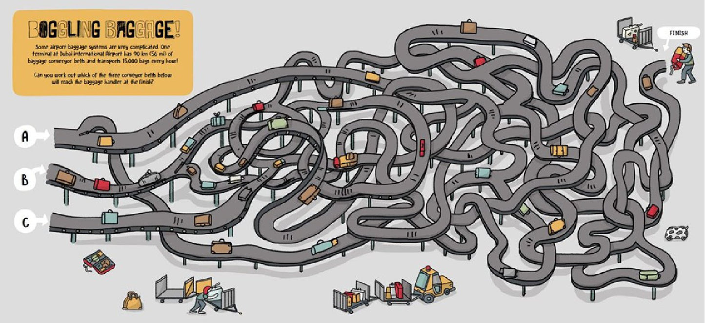 Lonely Planet Kids - How Airports Work Activity Book