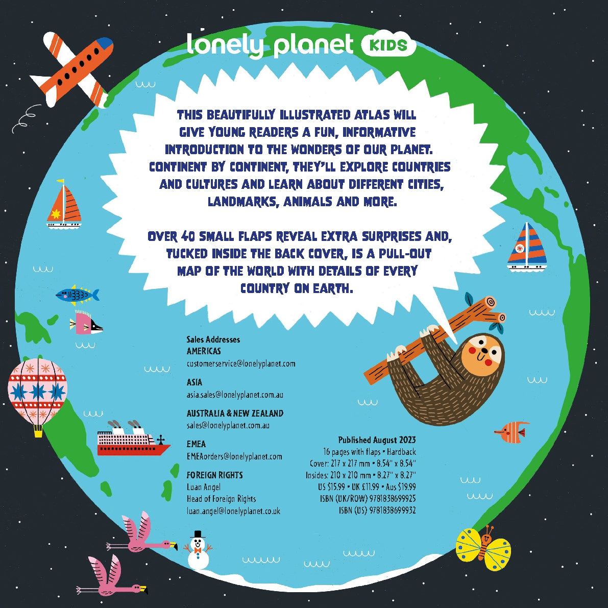 Lonely Planet Kids - Lift the Flap World Atlas