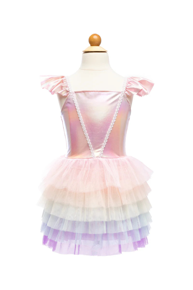 Rainbow Ruffles Tutu Dress