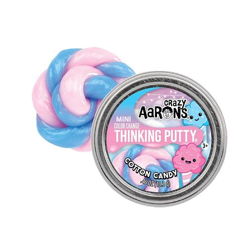 Crazy Aaron's Mini Thinking Putty - Cotton Candy