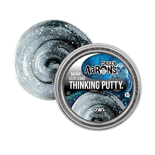 Crazy Aaron's Mini Thinking Putty - Owl