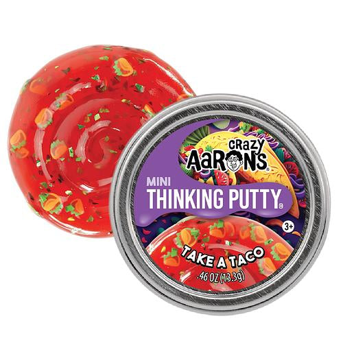 Crazy Aaron's Mini Thinking Putty - Take a Taco