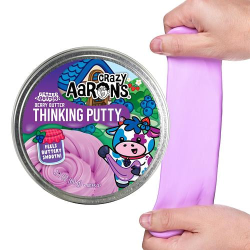 Crazy Aaron's Better Butter Thinking Putty - Berry Butter