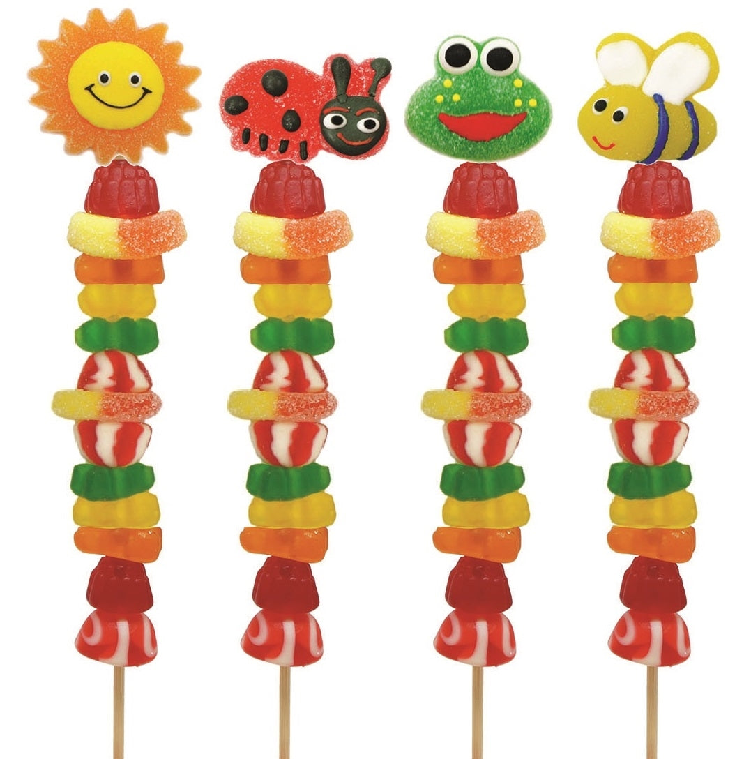 Candy Kabobs - Gummy Garden