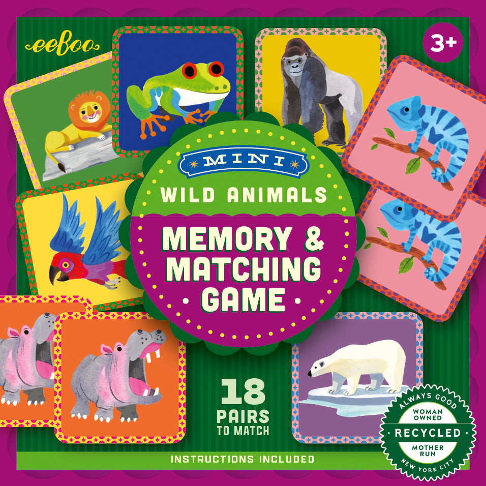 eeBoo Mini Memory Game